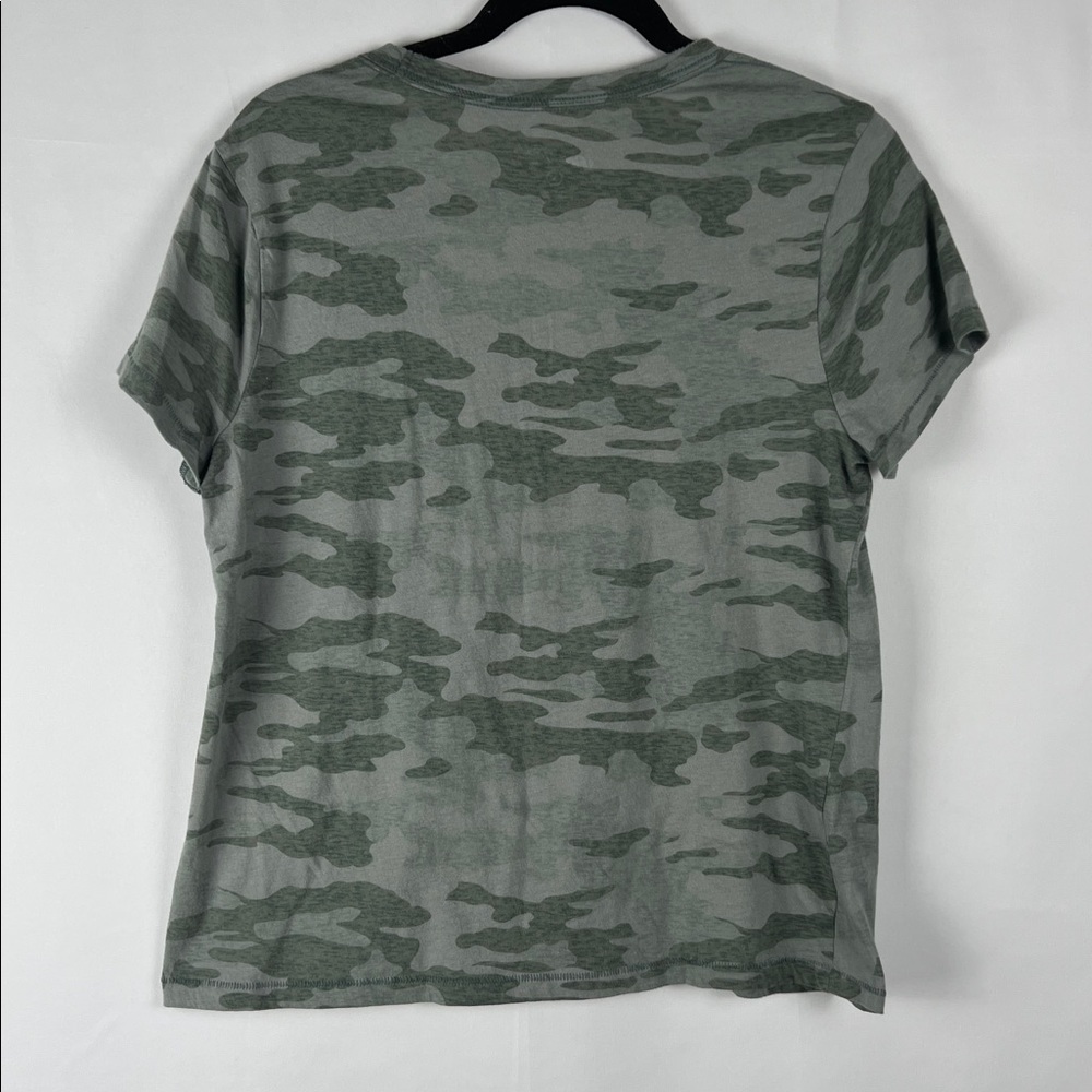 Universal Thread Army Print Relaxed Short Sleeve Tee - Picture 3 of 6